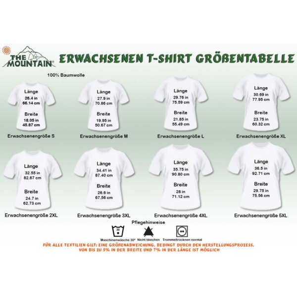 The Mountain Erwachsenen T-Shirt "Like Father Like Son"