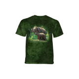 The Mountain Erwachsenen T-Shirt "Asian Elephant Bond" S
