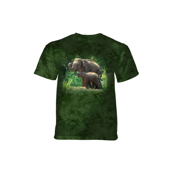 The Mountain Erwachsenen T-Shirt "Asian Elephant Bond" 5XL