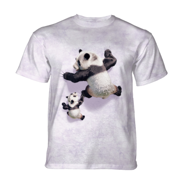 The Mountain Kinder T-Shirt "Panda Climb"