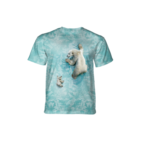 The Mountain Erwachsenen T-Shirt "Polar Bear Climb"