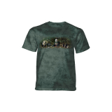The Mountain T-Shirt Three Pandas