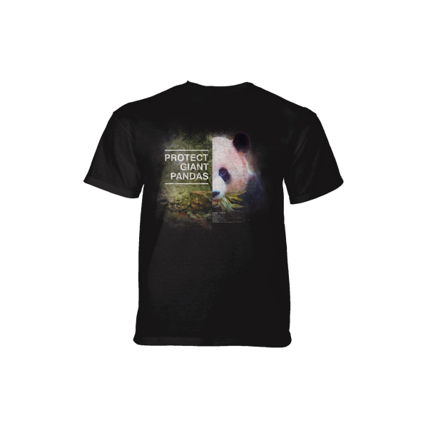 The Mountain Erwachsenen T-Shirt "Protect Giant Panda"