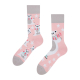 Dedoles Unisex Socken "Eislaufender Eisbär"