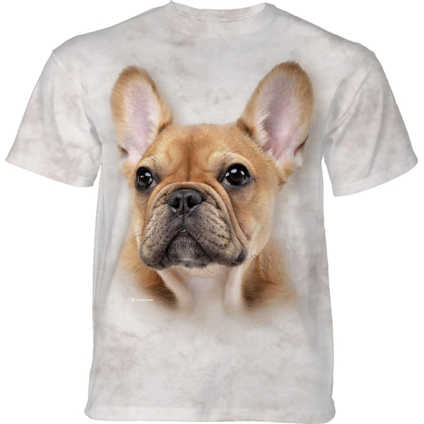 The Mountain Erwachsenen T-Shirt "French Bulldog Face"