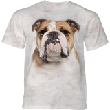 The Mountain Erwachsenen T-Shirt "Its a Bulldog Portrait"