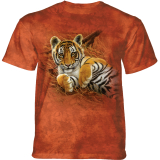 The Mountain Erwachsenen T-Shirt "Playful Tiger...