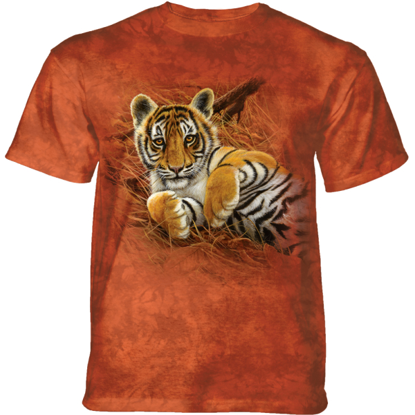 The Mountain Erwachsenen T-Shirt "Playful Tiger Cub" 3XL