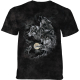 The Mountain Erwachsenen T-Shirt "Mountain Trio Moon"