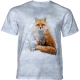 The Mountain Erwachsenen T-Shirt "Red Fox In Winter"