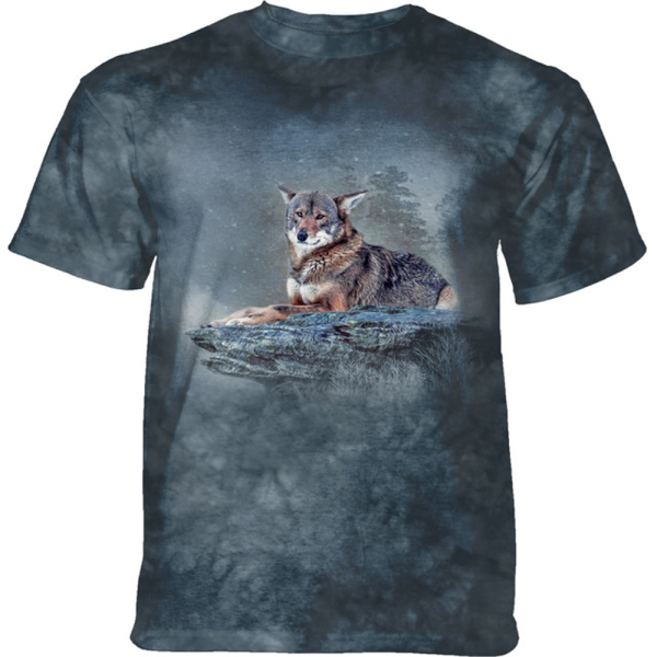 The Mountain Kinder T-Shirt "Winters Edge Wolf"