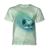 The Mountain Kinder T-Shirt "Turtle Dive Light...