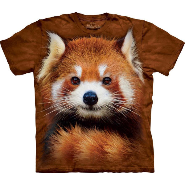 The Mountain Erwachsenen T-Shirt "Red Panda Portrait"