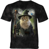 The Mountain Erwachsenen T-Shirt "Catdalf" Grau...