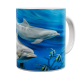 Kaffeetasse, Mug, Kaffebecher "Dolphins"