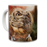 Kaffeetasse, Mug, Kaffebecher "Mug Owl Shield"