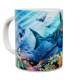 Kaffeetasse, Mug, Kaffebecher "Great White Shark And Sealife"
