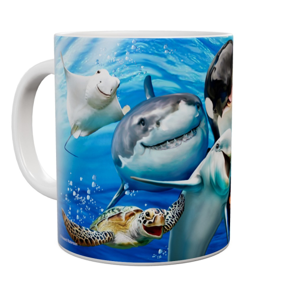 Kaffeetasse, Mug, Kaffebecher "Ocean Selfie"