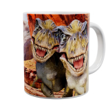 Kaffeetasse, Mug, Kaffebecher "T-Rex Selfie"