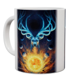 Kaffeetasse, Mug, Kaffebecher "Celestrial - Deer"
