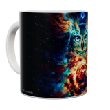 Kaffeetasse, Mug, Kaffebecher "Aurowla - Owl"