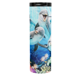 Thermobecher, Coffee to Go, Barista Tumbler "Dolphins"
