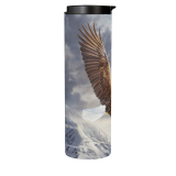 Thermobecher, Coffee to Go, Barista Tumbler "Flying High Bald Eagle"