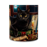 Kaffeetasse, Mug, Kaffebecher "Black Cat By...