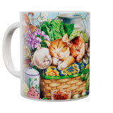 Kaffeetasse, Mug, Kaffebecher "Kittens In The...