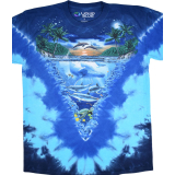 Night Time Dive Aquatic Tie Dye T-shirt