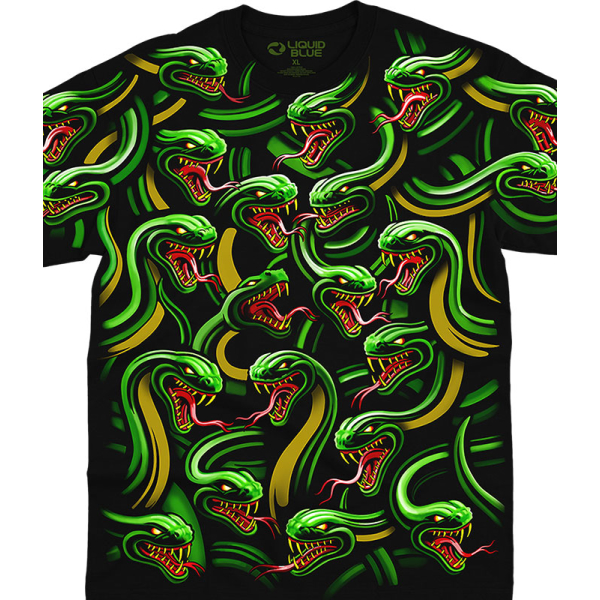 Snake Pile Dark Fantasy T-shirt
