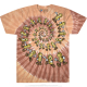 Peanut Spiral Food Tie Dye T-shirt