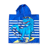 Strandponcho KIDS Cool T-Rex