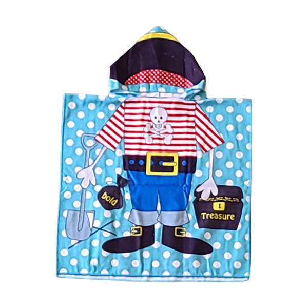 Strandponcho KIDS Pirate