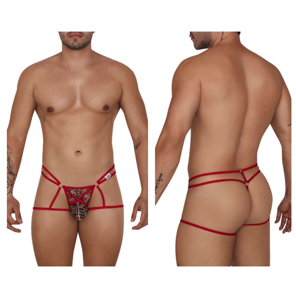 CandyMan Herren Thong Schwarz S/M
