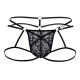 CandyMan Herren Thong Schwarz S/M