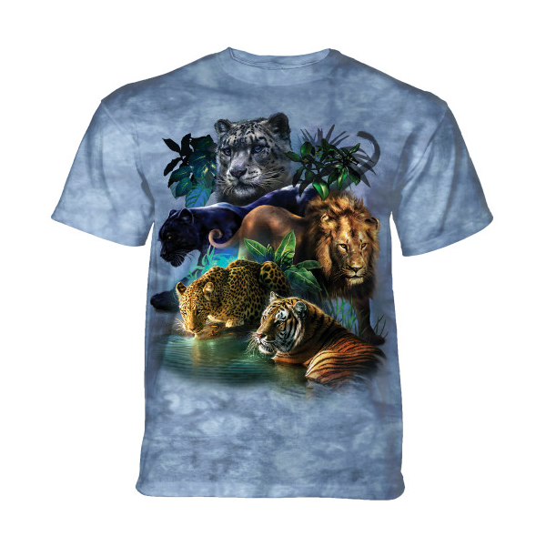 The Mountain Kinder T-Shirt "Big Cats Jungle"