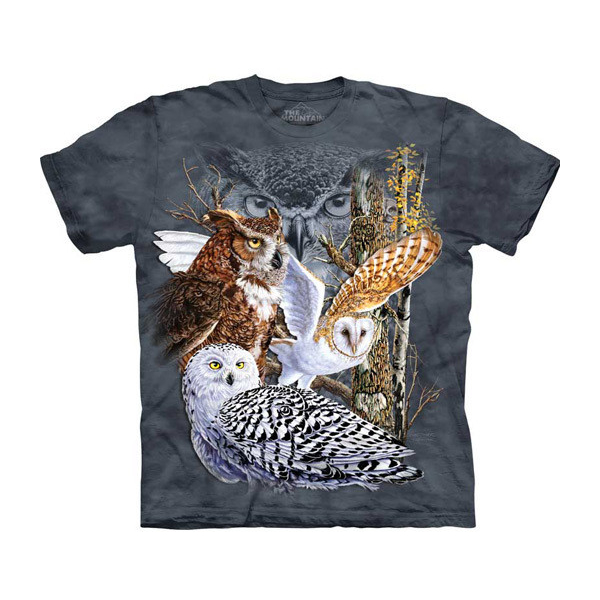 The Mountain Kinder T-Shirt "Find 11 Owls"