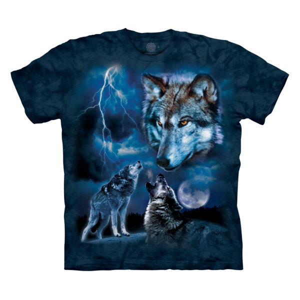 The Mountain Erwachsenen T-Shirt "Wolves of the Storm"