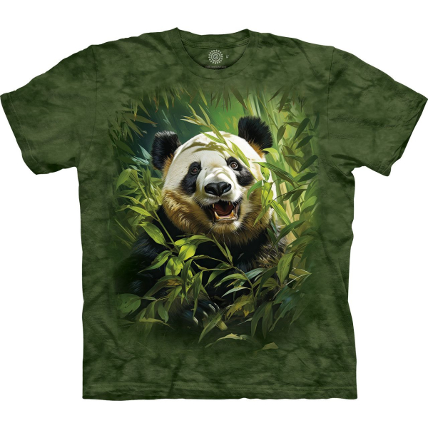 The Mountain Erwachsenen T-Shirt "Joyful Panda" L