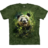 The Mountain Erwachsenen T-Shirt "Joyful Panda" L