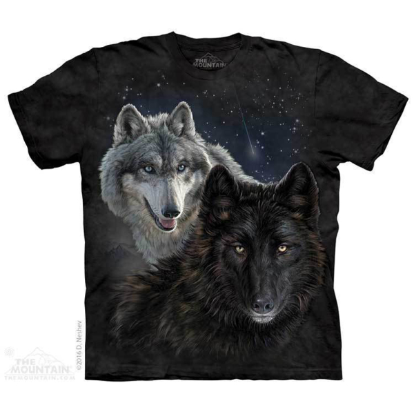 The Mountain Erwachsenen T-Shirt "Star Wolves"
