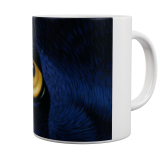 Kaffeetasse, Mug, Kaffebecher "Golden Vision - Panther"