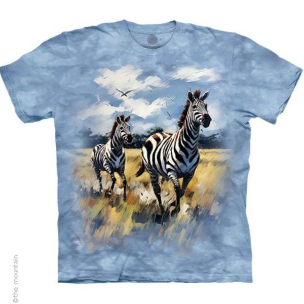 The Mountain Erwachsenen T-Shirt "Zebras of the Wild"