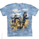 The Mountain Erwachsenen T-Shirt "Zebras of the Wild"
