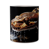 Kaffeetasse, Mug, Kaffebecher "Python In Water"