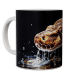 Kaffeetasse, Mug, Kaffebecher "Python In Water"