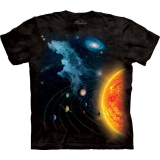 The Mountain Erwachsenen T-Shirt "Solar System" XL
