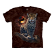 The Mountain Erwachsenen T-Shirt "Blood Moon Leopard"