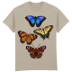 The Coloured House Erwachsenen T-Shirt "4 Butterflies"